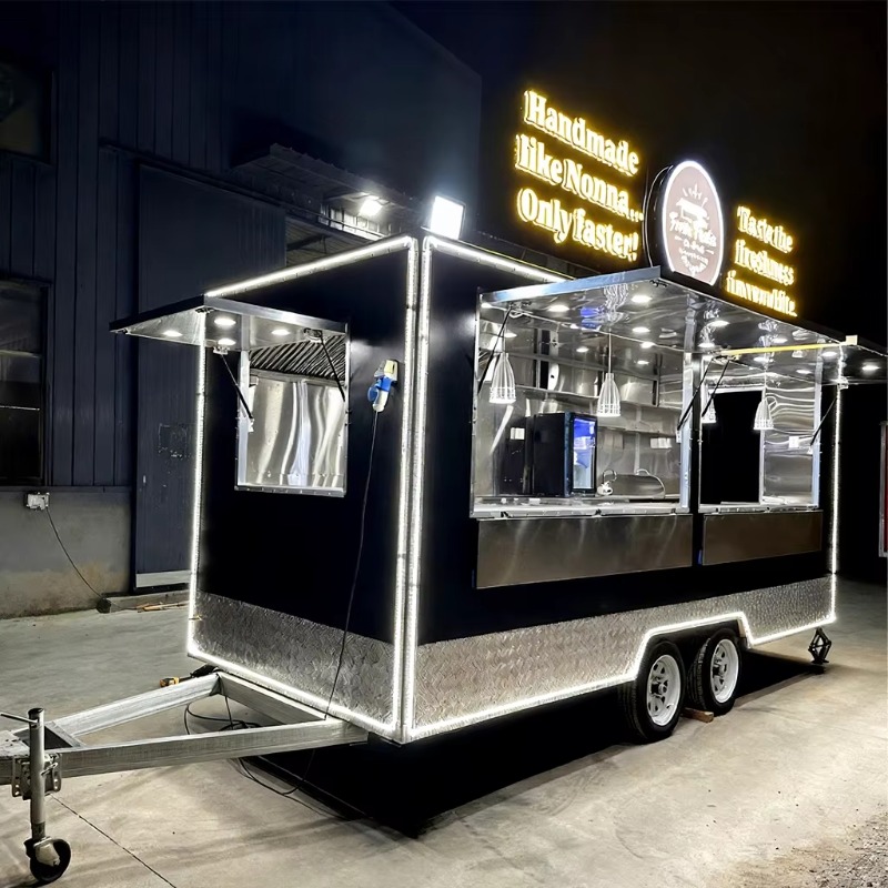 Food Snacks Catering - Mobil Yemek Arabası Portatif Ticari Yiyecek