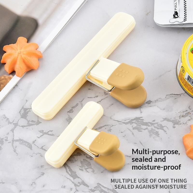 Food Snacks Packaging - 3 Adet Taşınabilir Atıştırmalık Kapatma Kelepçesi