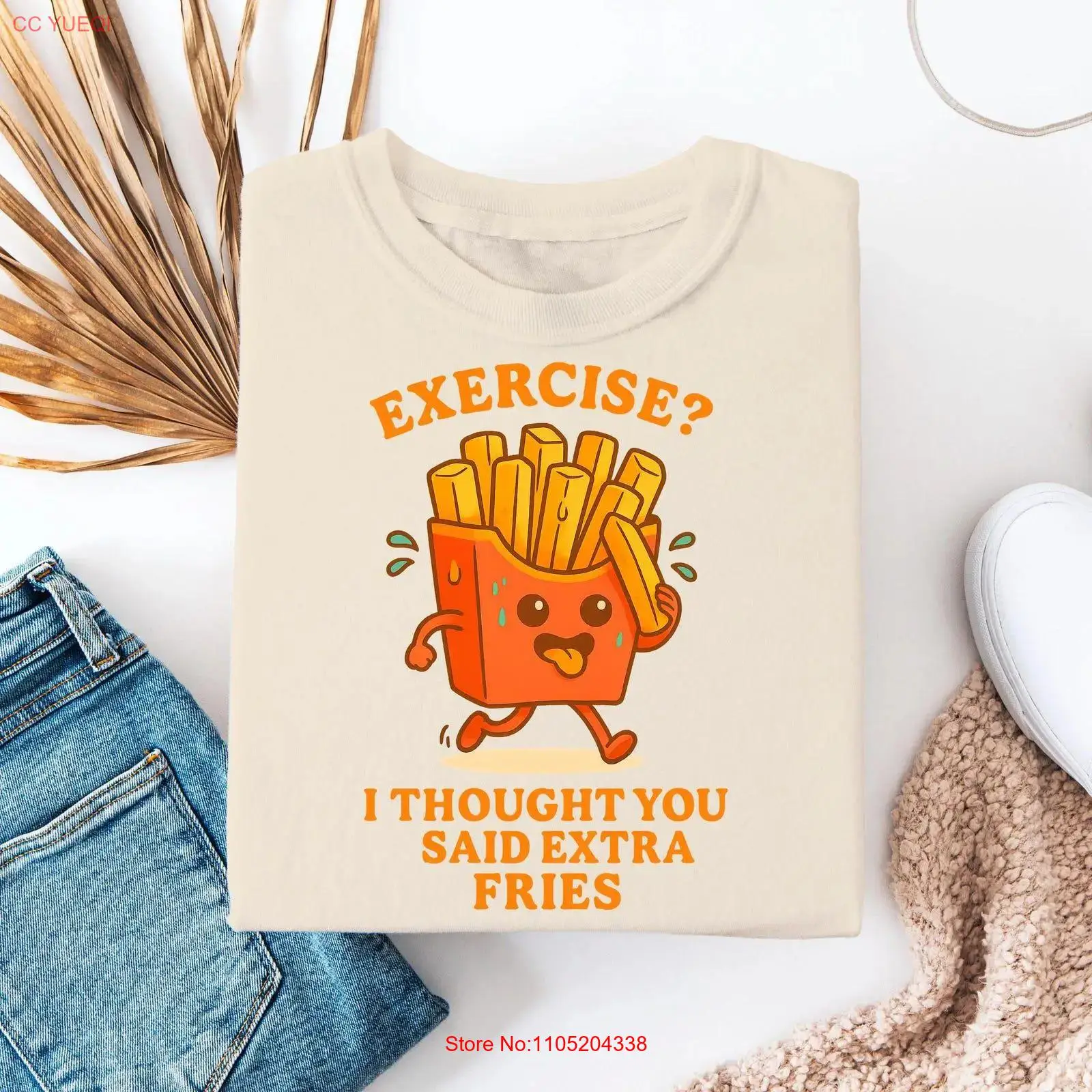 Food Day Snacks - Egzersiz Yapmak İçin Ekstra Patates Kızartması