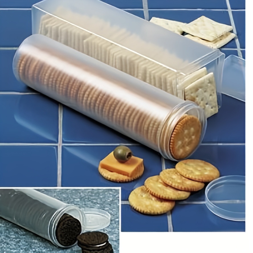 Food Snacks Packaging - Kapaklı Şeffaf Dikdörtgen Mühürlü Gıda Saklama