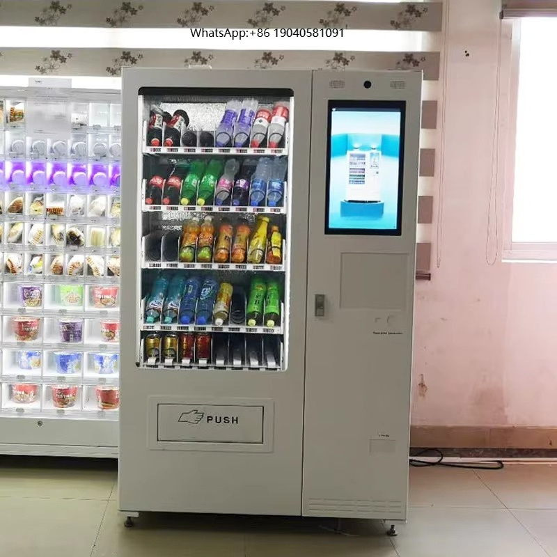 Food Drink Snacks - Soğutmalı Yiyecek, İçecek ve Atıştırmalık Otomatı,