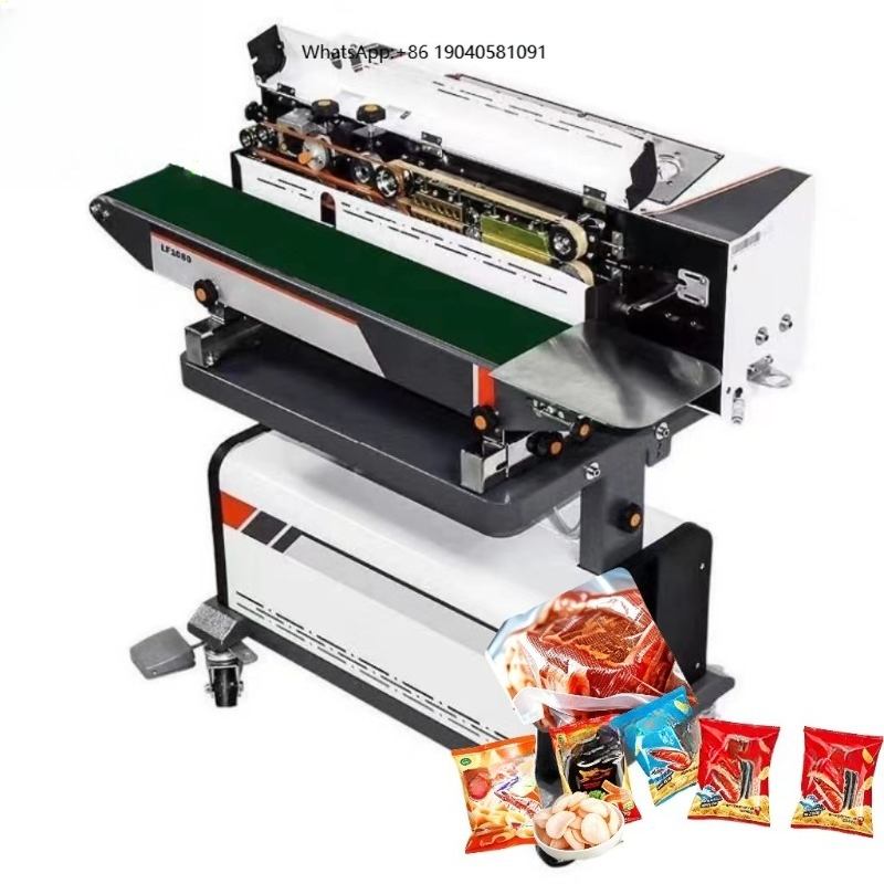 Food Snacks Packaging - Sürekli Azot Gazı Doldurmalı Paketleme Makinesi,