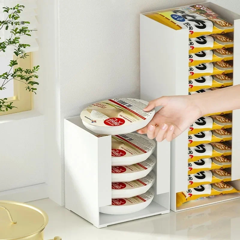 Food Snacks Packets - Dikey Hazır Noodle Tutucu Mutfak Depolama