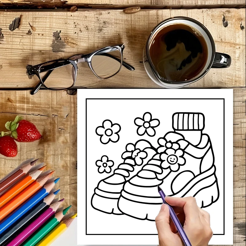Yetişkinler için Kolay Retro B - Food And Snacks Coloring Book incelemesi ve fiyatı