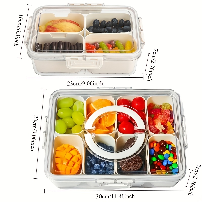 1 adet elde taşınabilir, bölme - Food Snacks Packaging incelemesi ve fiyatı