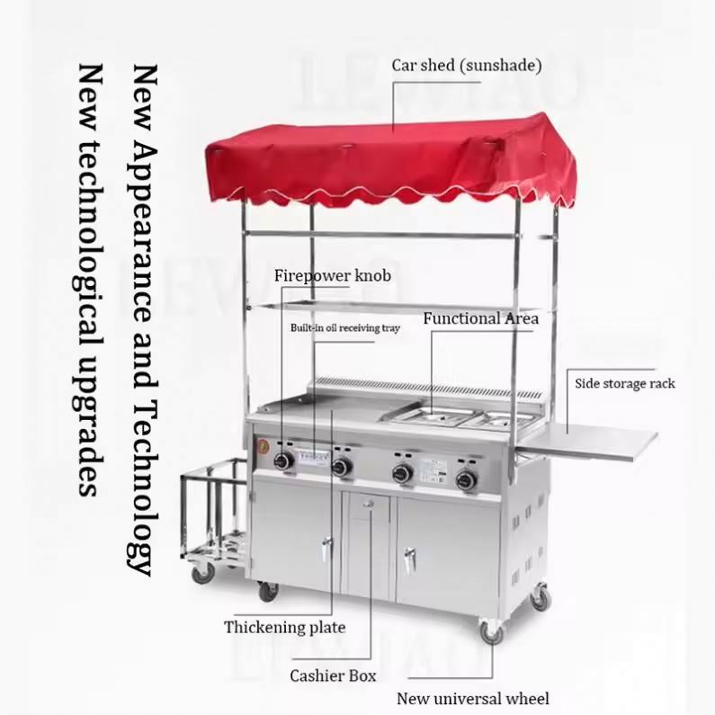 Mobil Yiyecek Arabası Römorku  - Food Snacks Catering incelemesi ve fiyatı