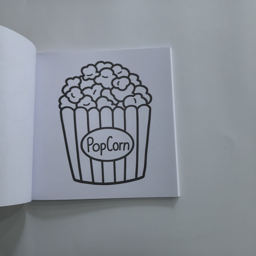 Yiyecekler İçecekler Tatlılar  - Food And Snacks Coloring Book incelemesi ve fiyatı