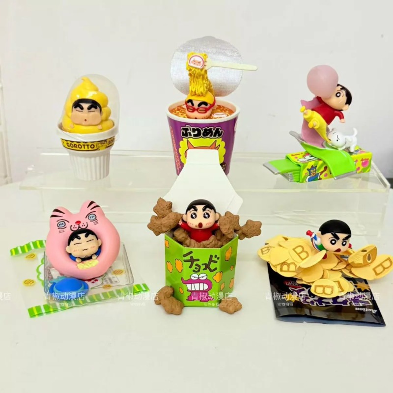 RE-MENT Crayon Shin-chan Gorot - Food Snacks Packaging incelemesi ve fiyatı