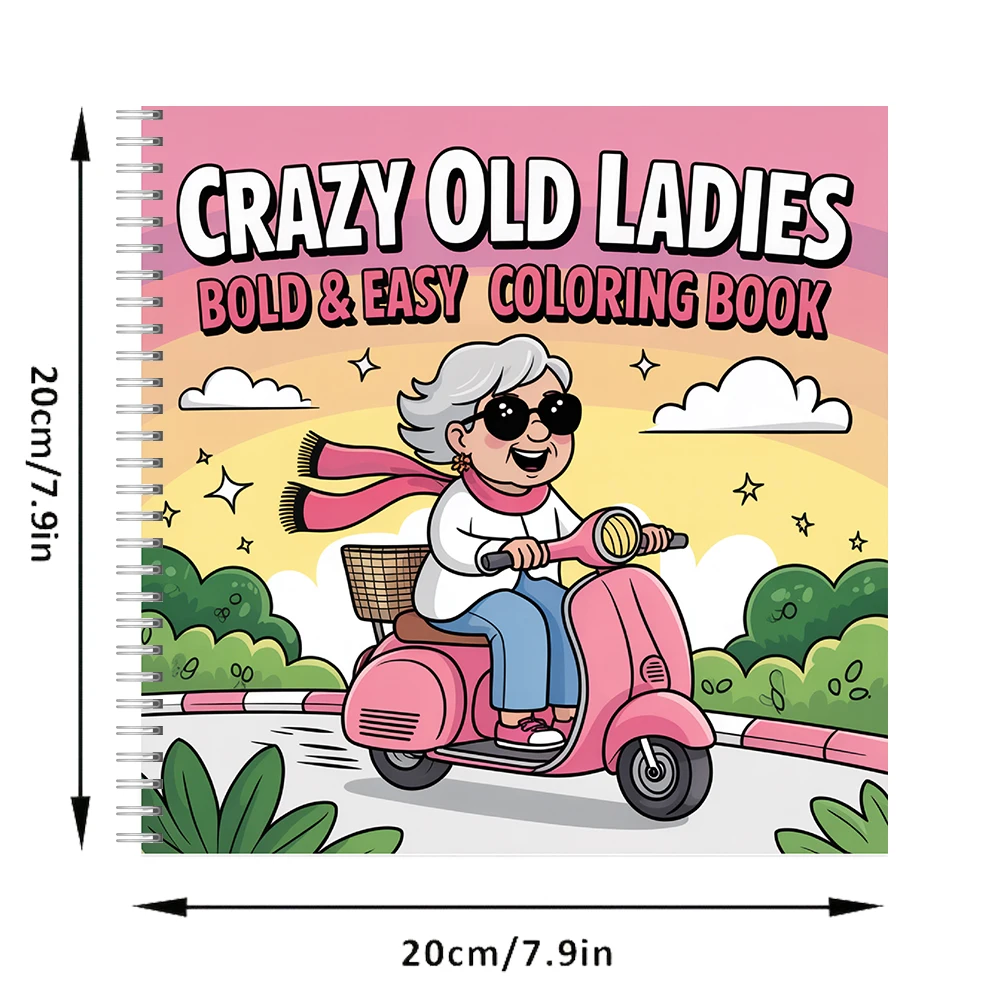 Yetişkinler İçin Çılgın Yaşlı  - Food And Snacks Coloring Book incelemesi ve fiyatı