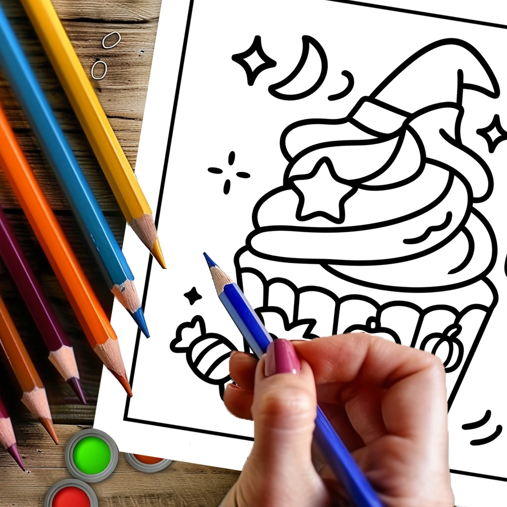 Yetişkinler için Kolay Cadısiğ - Food And Snacks Coloring Book incelemesi ve fiyatı