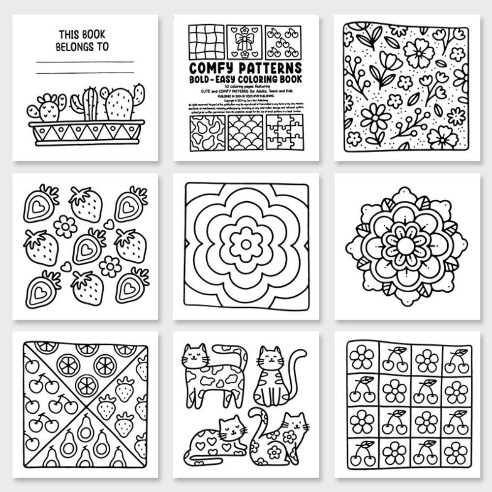 Kızlar İçin Yatıştırıcı Boyama - Food And Snacks Coloring Book incelemesi ve fiyatı