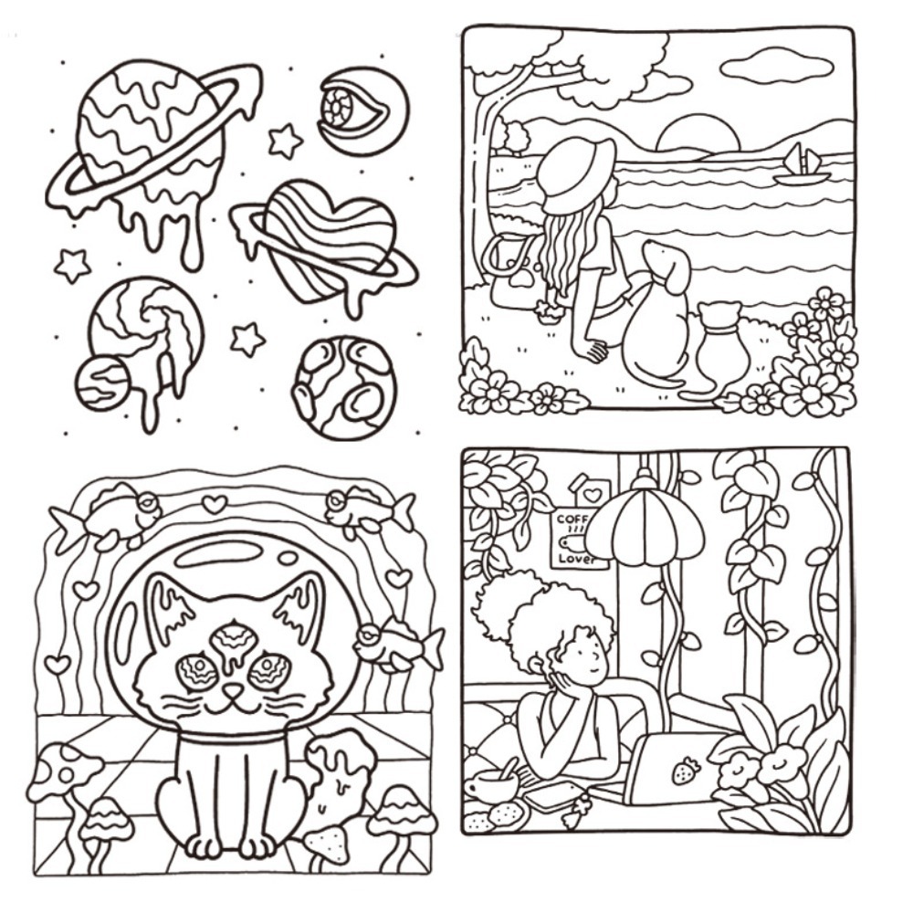 Cadılar Bayramı Boyama Kitabı  - Food And Snacks Coloring Book incelemesi ve fiyatı
