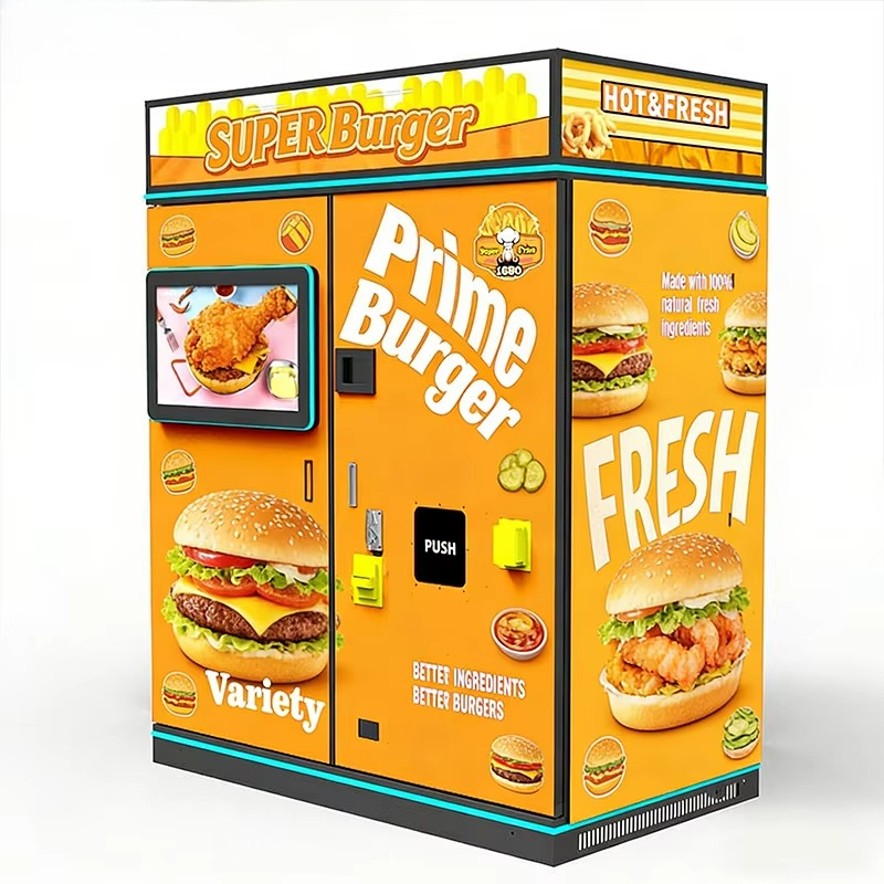 Özelleştirilmiş Fast Food Otom - Food With Snacks incelemesi ve fiyatı