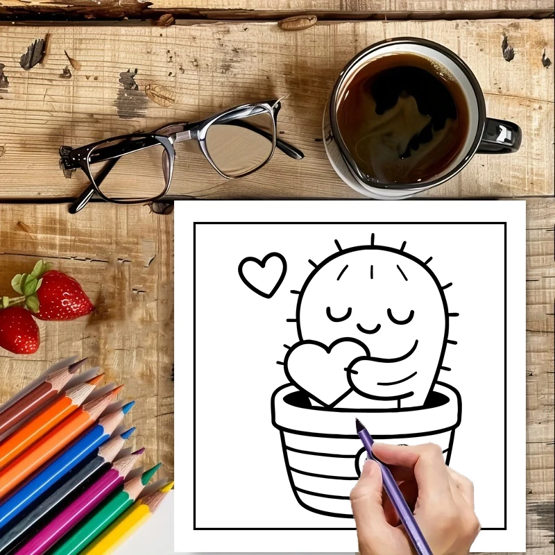 Yetişkinler İçin Kolay Saksı Ç - Food And Snacks Coloring Book incelemesi ve fiyatı