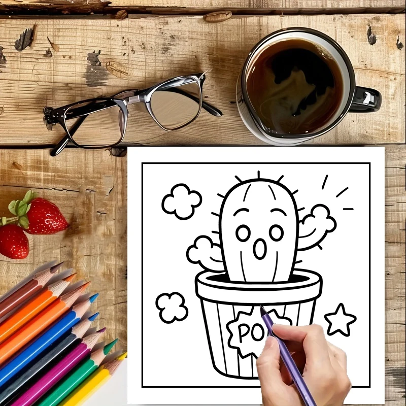 Yetişkinler İçin Kolay Saksı Ç - Food And Snacks Coloring Book incelemesi ve fiyatı