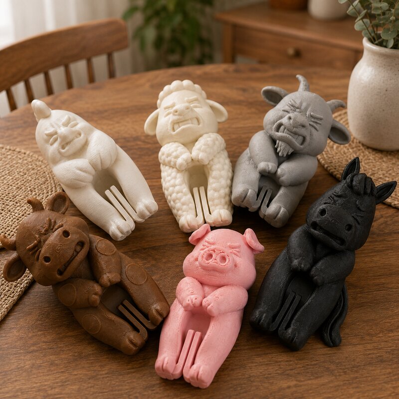 3D Baskı ile Üretilmiş, Öfkeli - Food Day Snacks incelemesi ve fiyatı